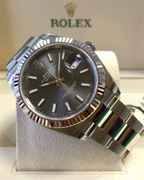 rolex datejust 41 dark rhodium|2022 rolex datejust 41mm.